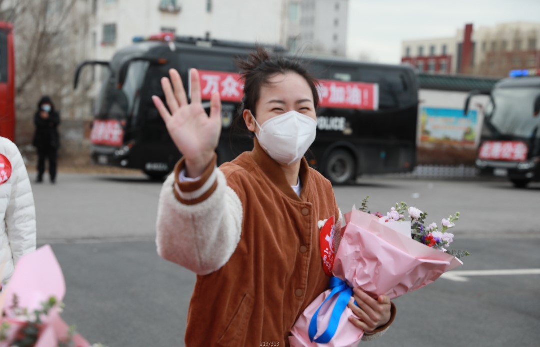 春暖花開，英雄歸來！葫蘆島市第二人民醫(yī)院支援綏中醫(yī)療隊凱旋而歸~(圖8)