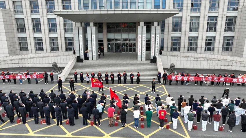 春暖花開，英雄歸來！葫蘆島市第二人民醫(yī)院支援綏中醫(yī)療隊凱旋而歸~(圖3)